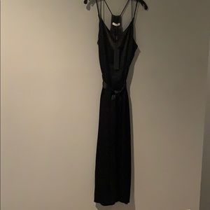 Halston Heritage Dresses - Halston Black Satin Dress Halston Heritage Dresses - Halston Black Satin Dress